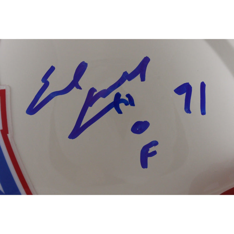 Earl Campbell Signed Tennessee Titans Authentic Retro Helmet