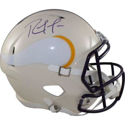 Randy Moss Autographed Minnesota Vikings Full Size Retro Helmet