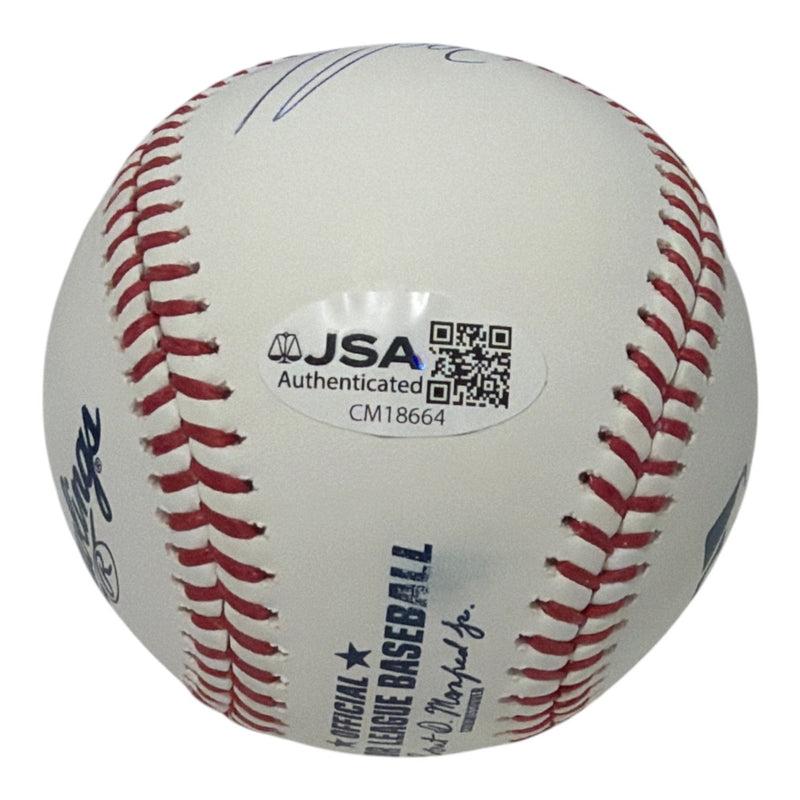 Doc Gooden & Darryl Strawberry Signed Baseball - 1986 WS Champs JSA