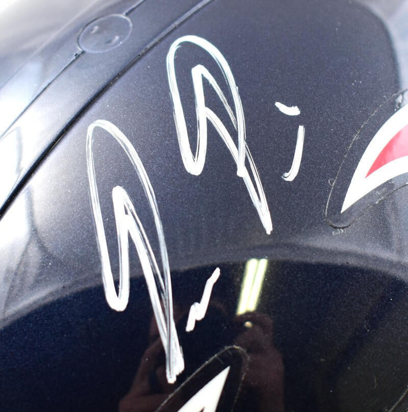 Dameon Pierce Signed Houston Texans Full Size VSR4 Replica Helmet
