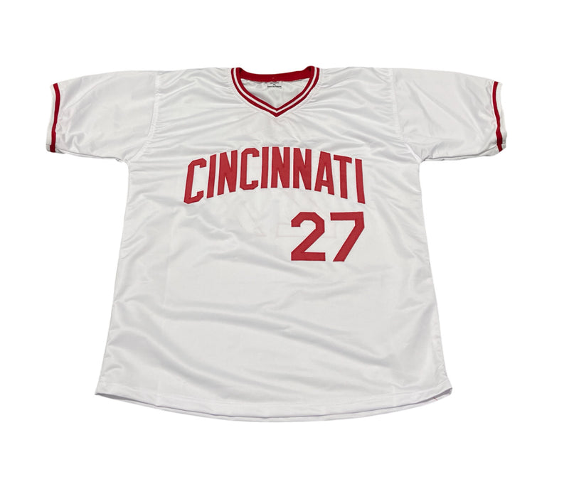 Jose Rijo Cincinnati Reds Signed Custom Baseball Jersey Beckett COA