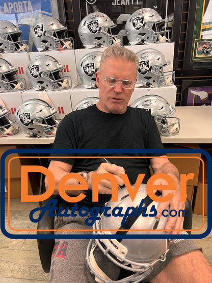 Howie Long Las Vegas Raiders Autographed Authentic Full Size Helmet