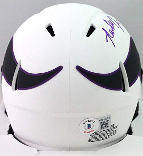 Randall Cunningham Signed Minnesota Vikings Lunar Speed Mini Helmet