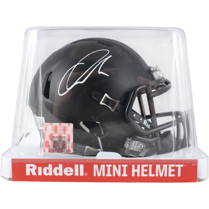Quinshon Judkins Autographed Ohio State Buckeyes Speed Mini Helmet