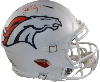 John Elway Signed Denver Broncos Authentic 2024 Alternate Full Size Helmet
