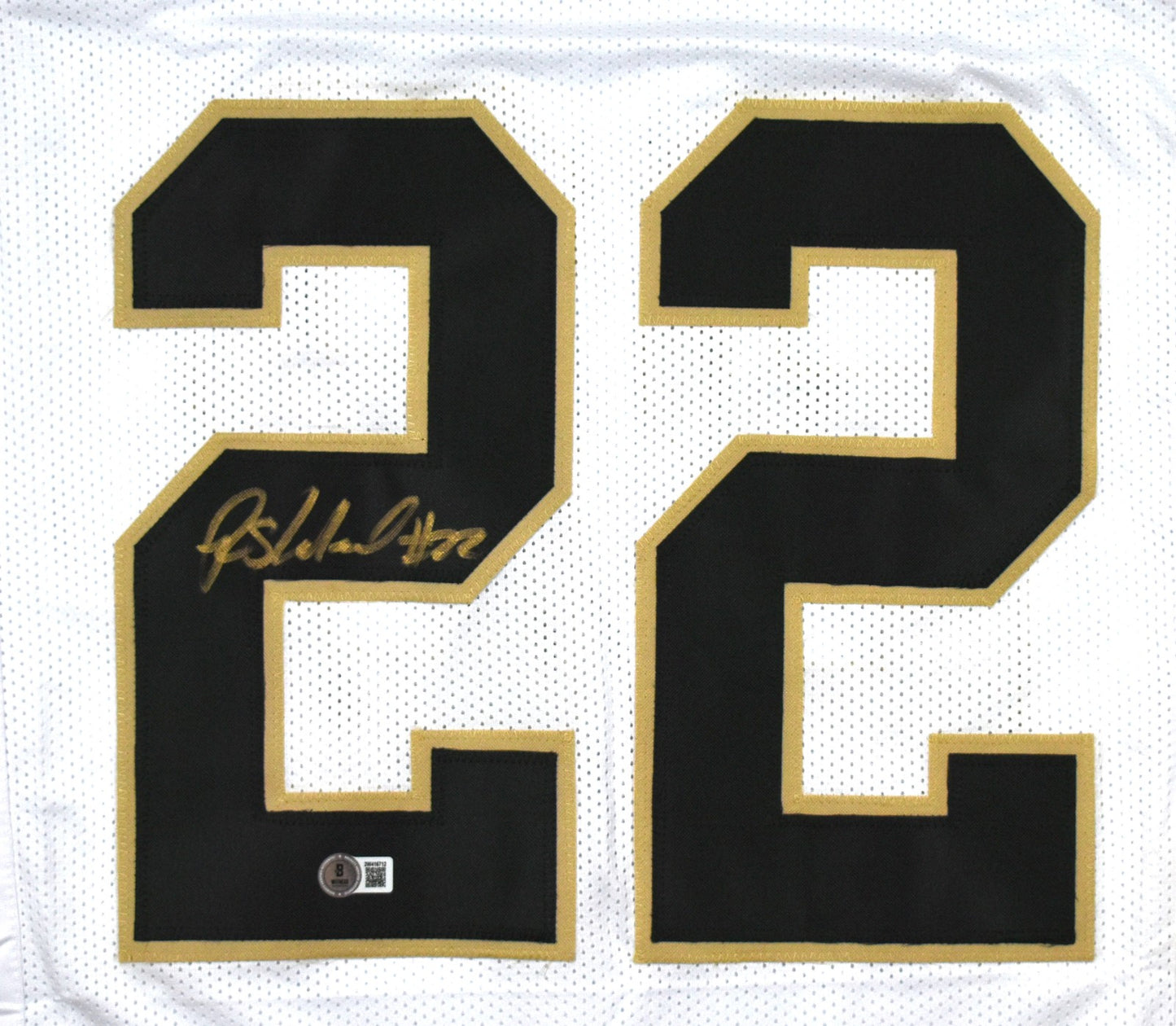 Rashid Shaheed Autographed White Custom Jersey
