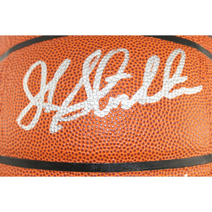 John Stockton & Karl Malone Autographed Utah Jazz Wilson Basketball