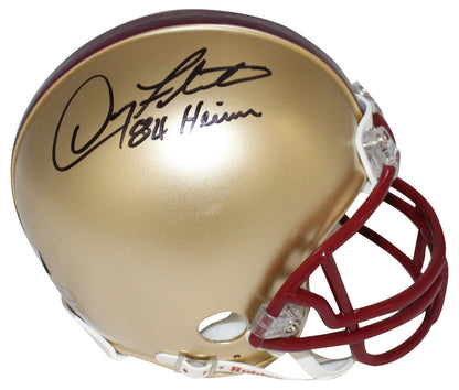 Doug Flutie Signed Boston College Eagles VSR4 Heisman Mini Helmet