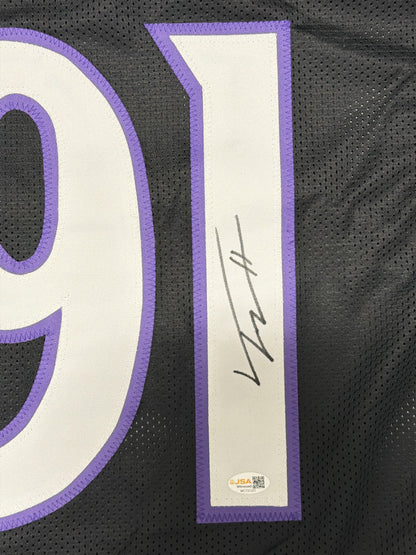 Trey Hendrickson Signed Baltimore Ravens Custom Jersey