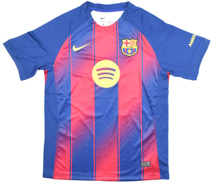 Fermin Lopez Autographed FC Barcelona Home Jersey