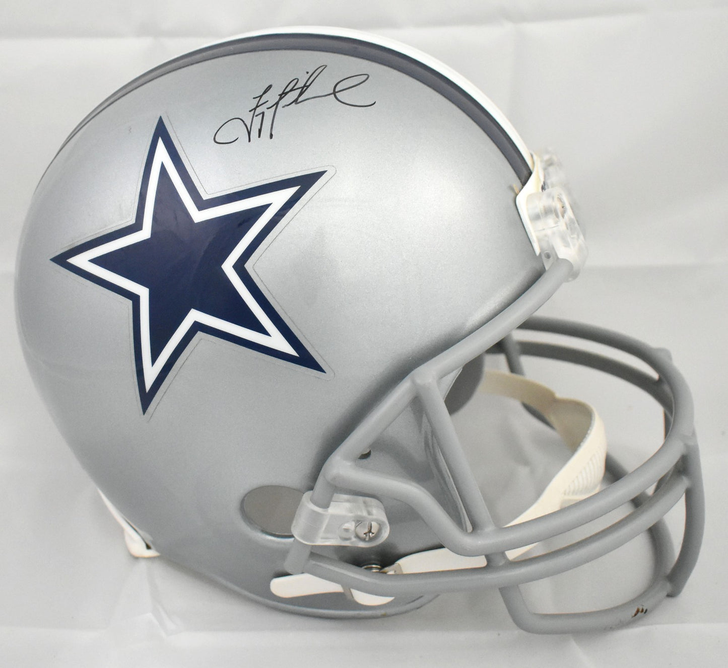 Troy Aikman Signed Dallas Cowboys Full Size Helmet