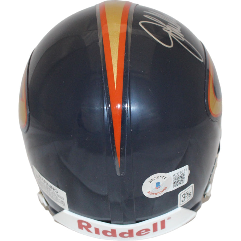 John Elway Autographed Colorado Crush VSR4 Mini Helmet