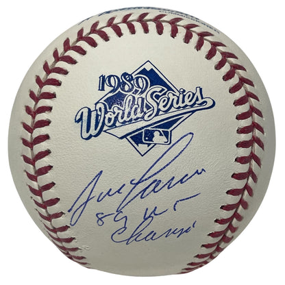 Jose Canseco Signed 1989 World Series ROMLB Baseball (89 WS Champs) JSA