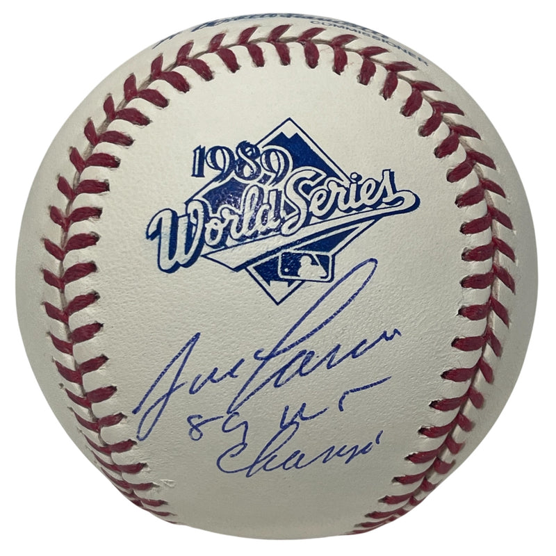 Jose Canseco Signed 1989 World Series ROMLB Baseball (89 WS Champs) JSA
