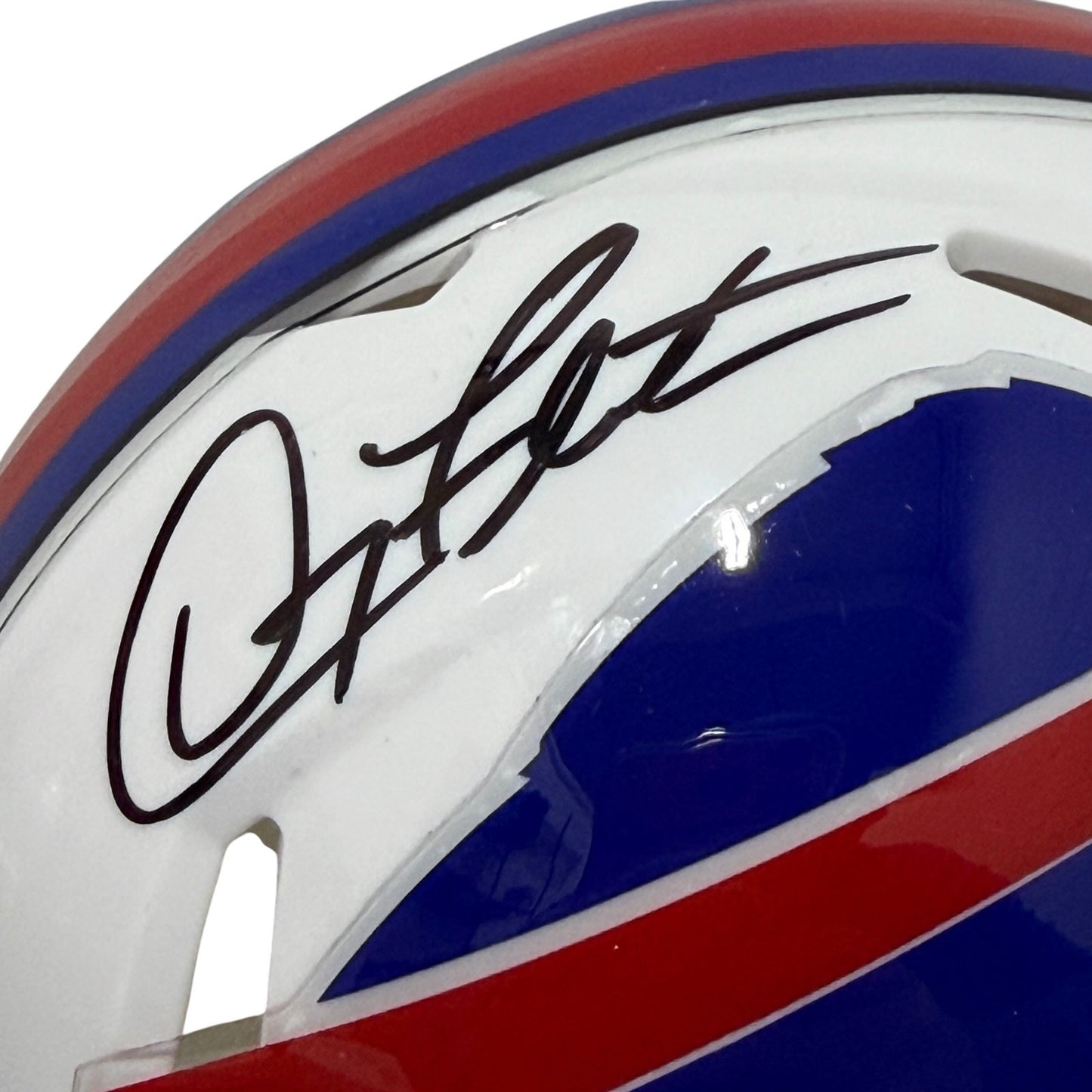 Doug Flutie Signed Buffalo Bills Speed Mini Helmet