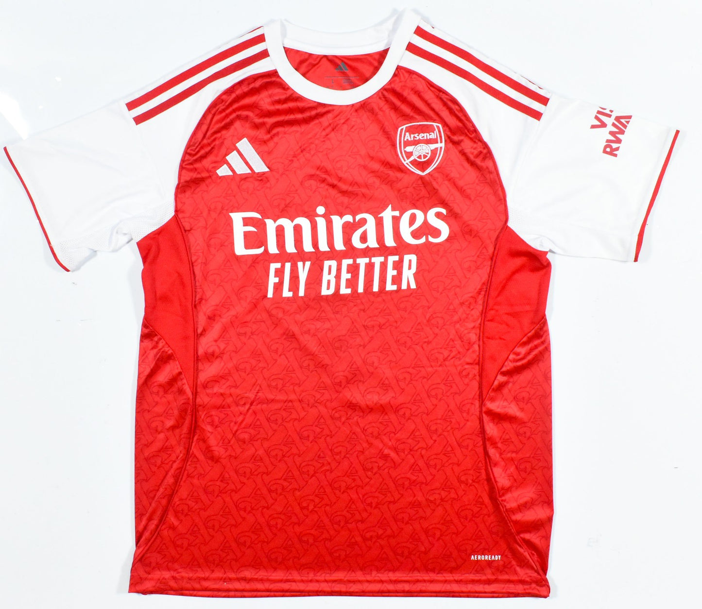 Bukayo Saka Autographed Arsenal FC Home Jersey