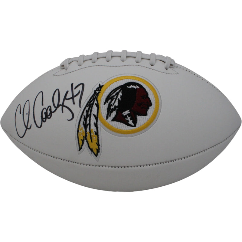 Chris Cooley Washington Redskins Autographed Logo Football (Beckett)