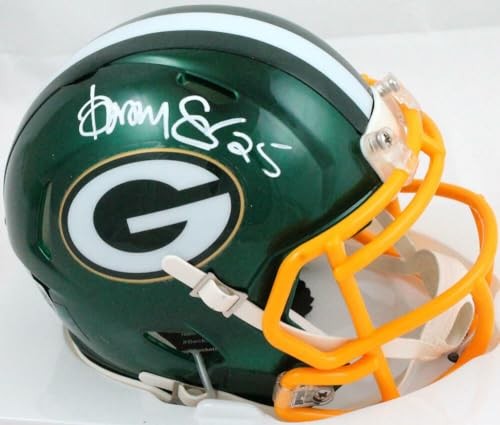 Dorsey Levens Signed Green Bay Packers Flash Speed Mini Helmet