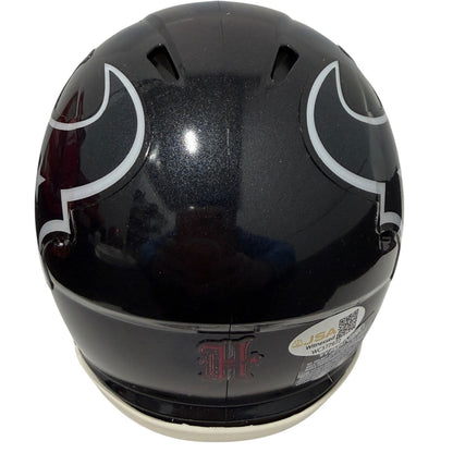 Matt Schaub Houston Texans Signed Speed Mini Helmet