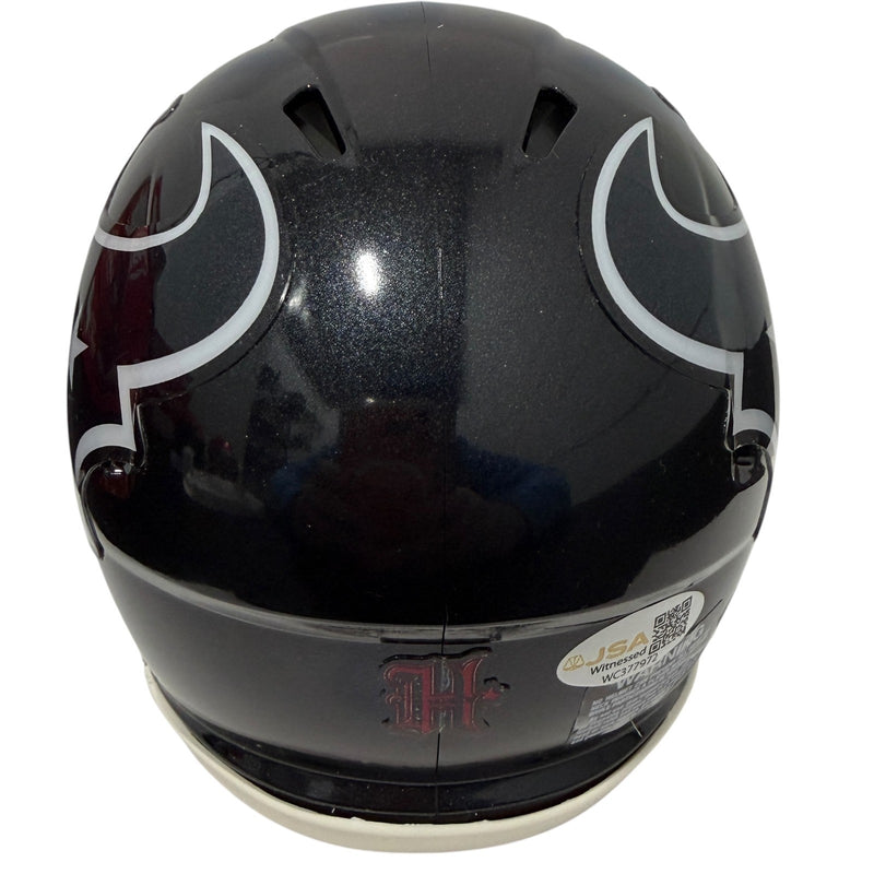Matt Schaub Houston Texans Signed Speed Mini Helmet