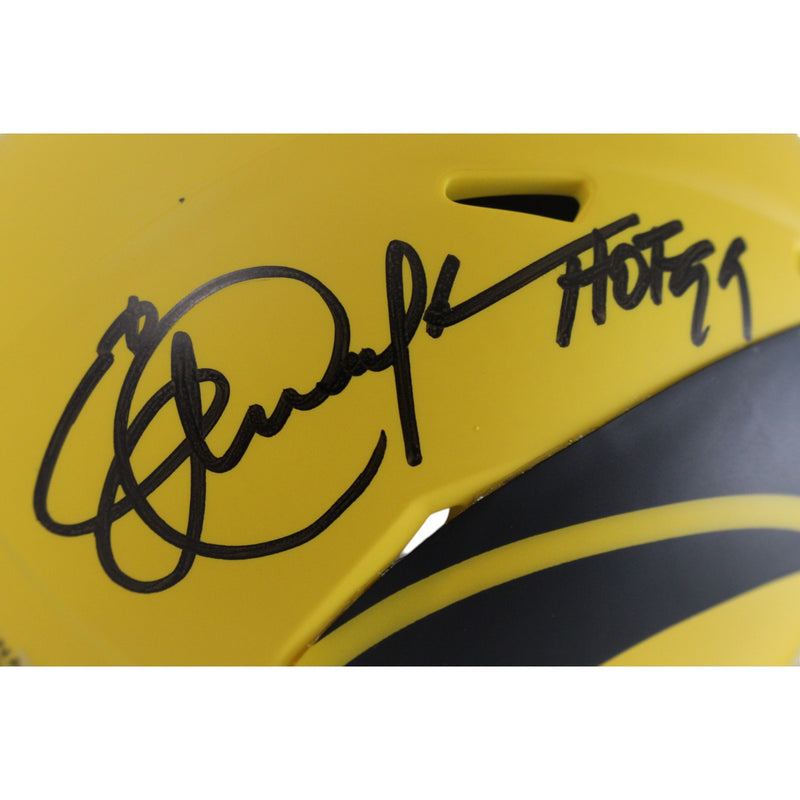 Eric Dickerson Signed Los Angeles Rams Rave Edition Mini Helmet (HOF)