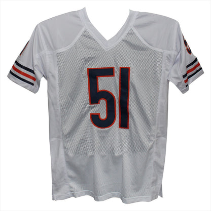Dick Butkus Signed Chicago Bears Pro Style Jersey (White)