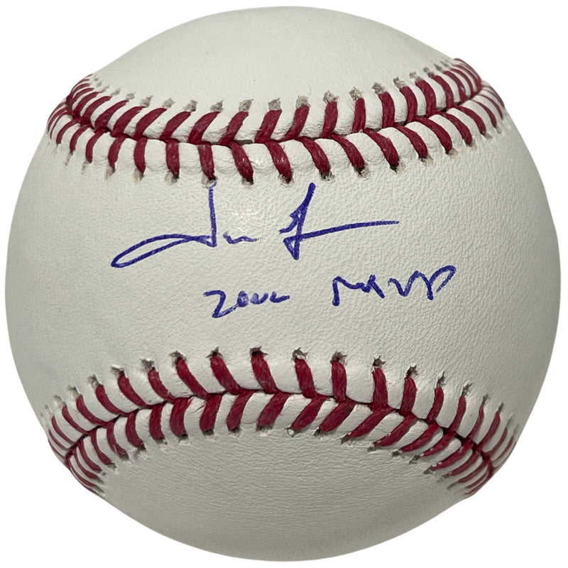 Jason Giambi Signed 2000 MVP Official Major League Baseball