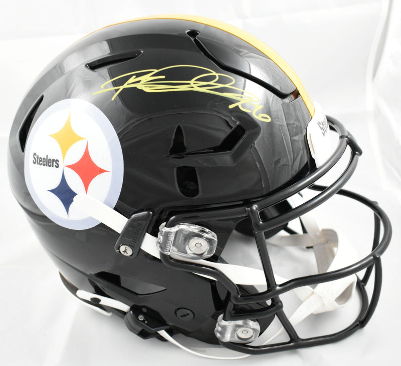 Rod Woodson Autographed Pittsburgh Steelers Full Size Speedflex Helmet