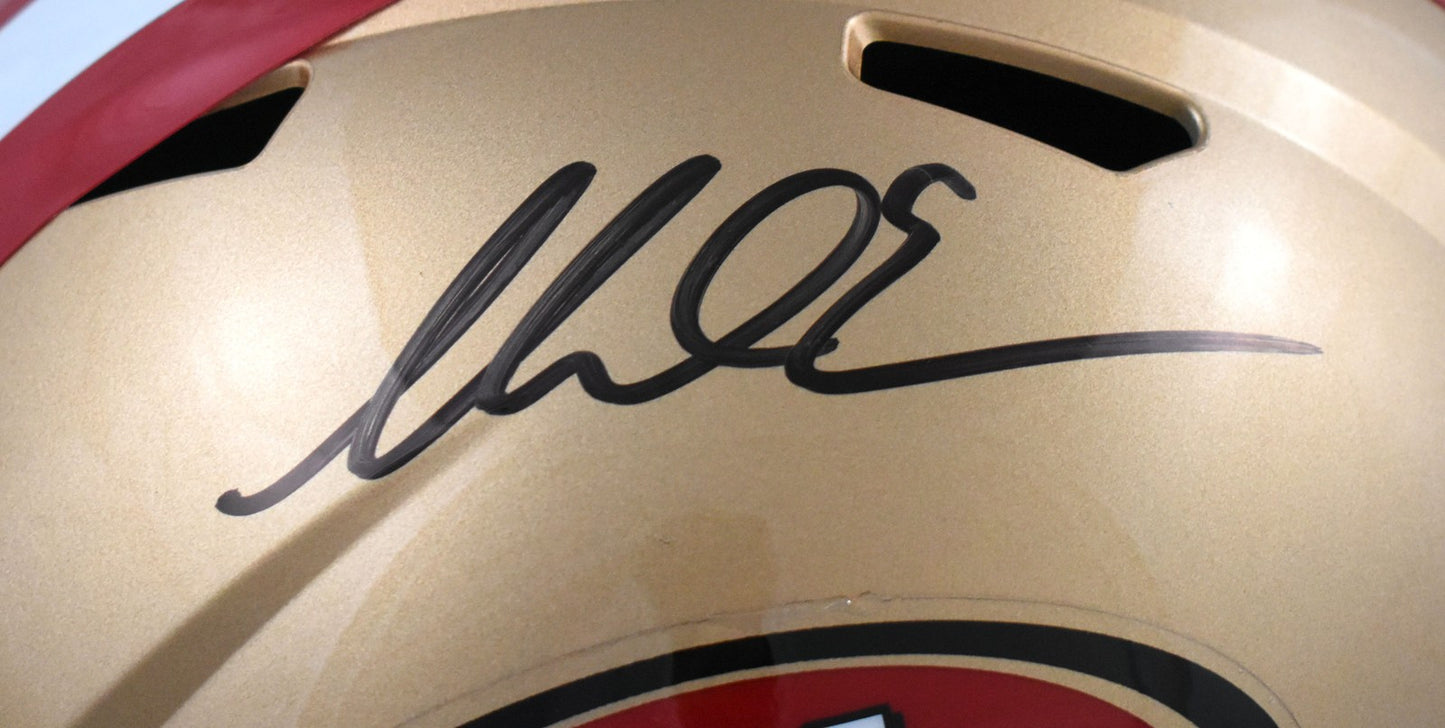Mike Evans Signed San Francisco 49ers Full Size Replica Helmet