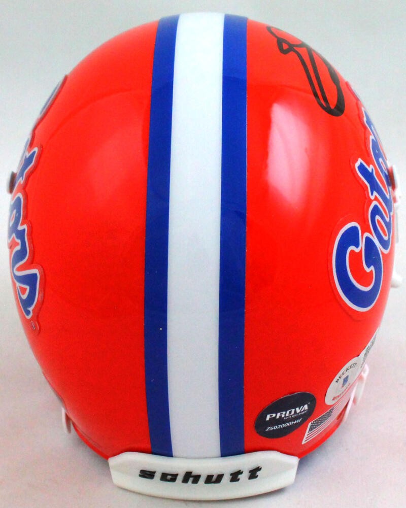 Emmitt Smith Signed Florida Gators Black Mini Helmet