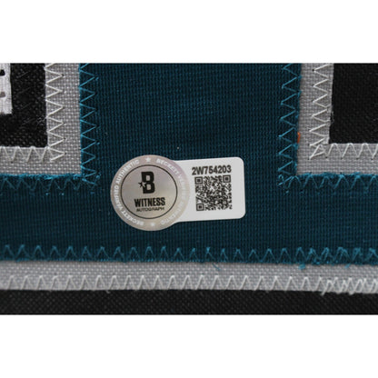 AJ Brown Autographed White Pro Style Jersey (Beckett Witnessed)