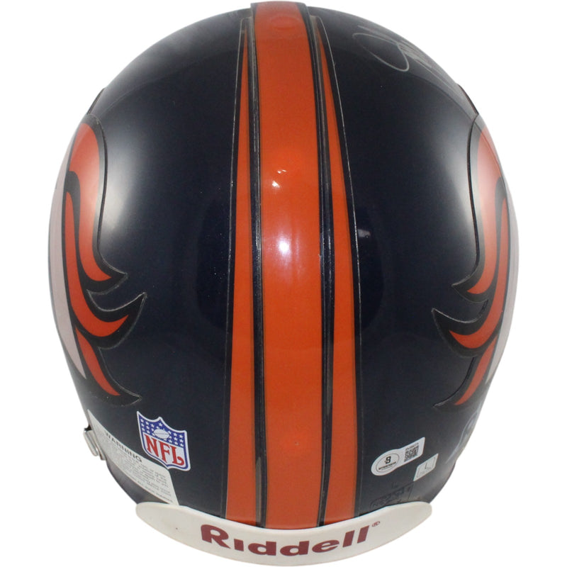 John Elway Autographed Full Size Riddell VSR4 Helmet Denver Broncos BAS