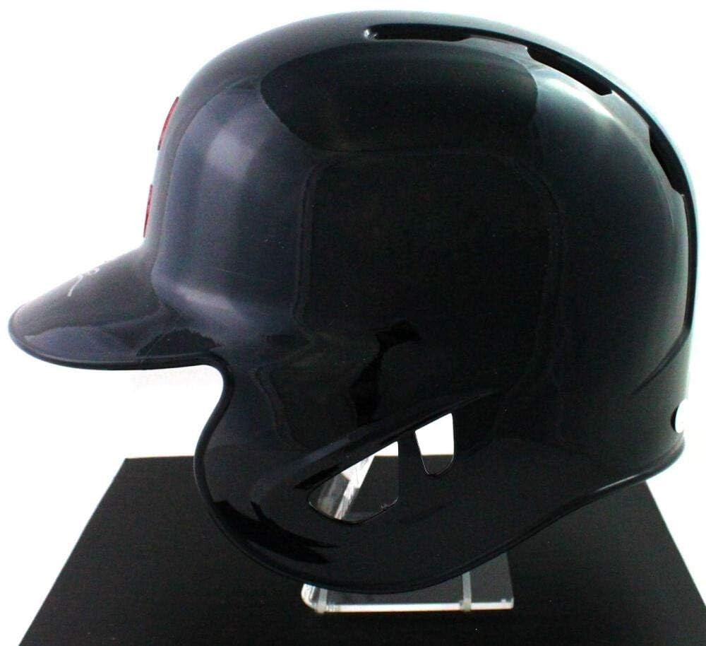 Charlie Sheen Signed Cleveland Indians Replica Batting Helmet