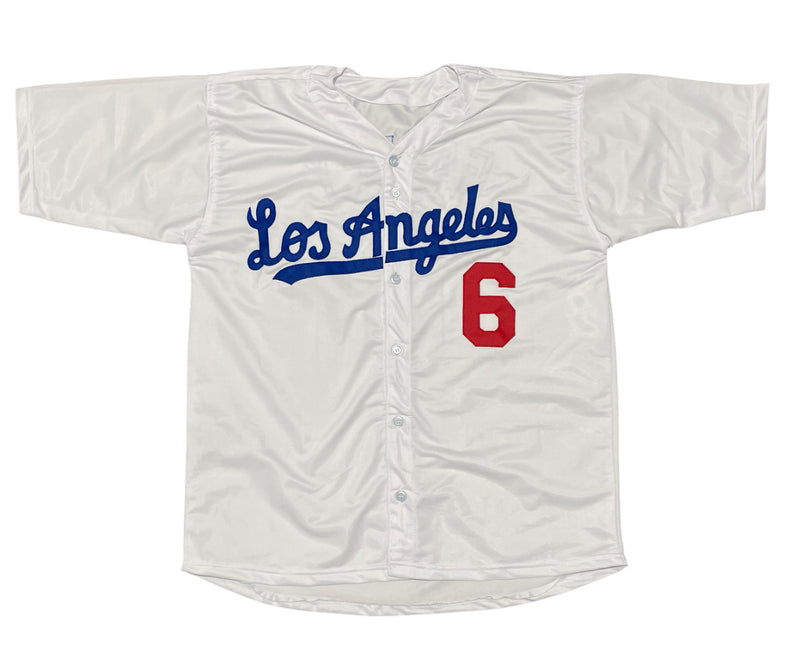 Steve Garvey Signed Los Angeles Dodgers Custom Baseball Jersey