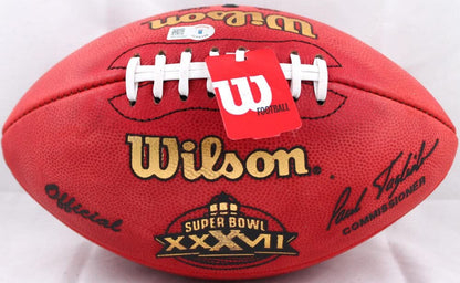 John Lynch Autographed Super Bowl 37 Wilson Duke Football