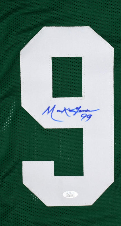 Mark Gastineau Autographed New York Jets Green Custom Jersey