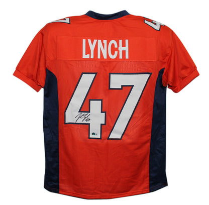 John Lynch Signed Denver Broncos Custom Jersey (Beckett COA)