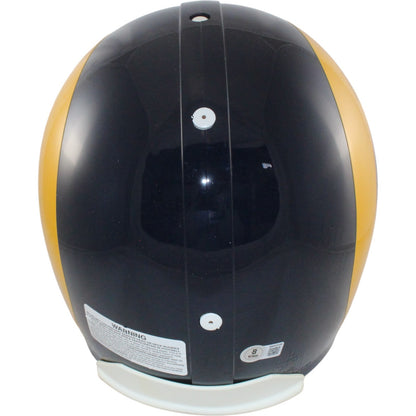 Davante Adams St. Louis Rams Autographed Authentic VSR4 Throwback Helmet