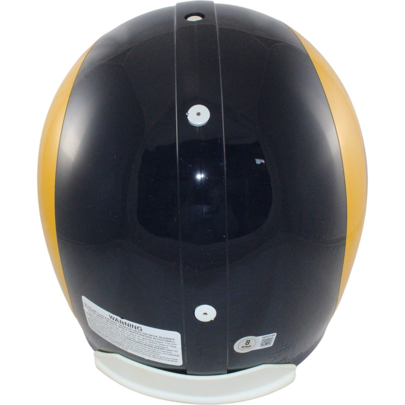 Davante Adams St. Louis Rams Autographed Authentic VSR4 Throwback Helmet