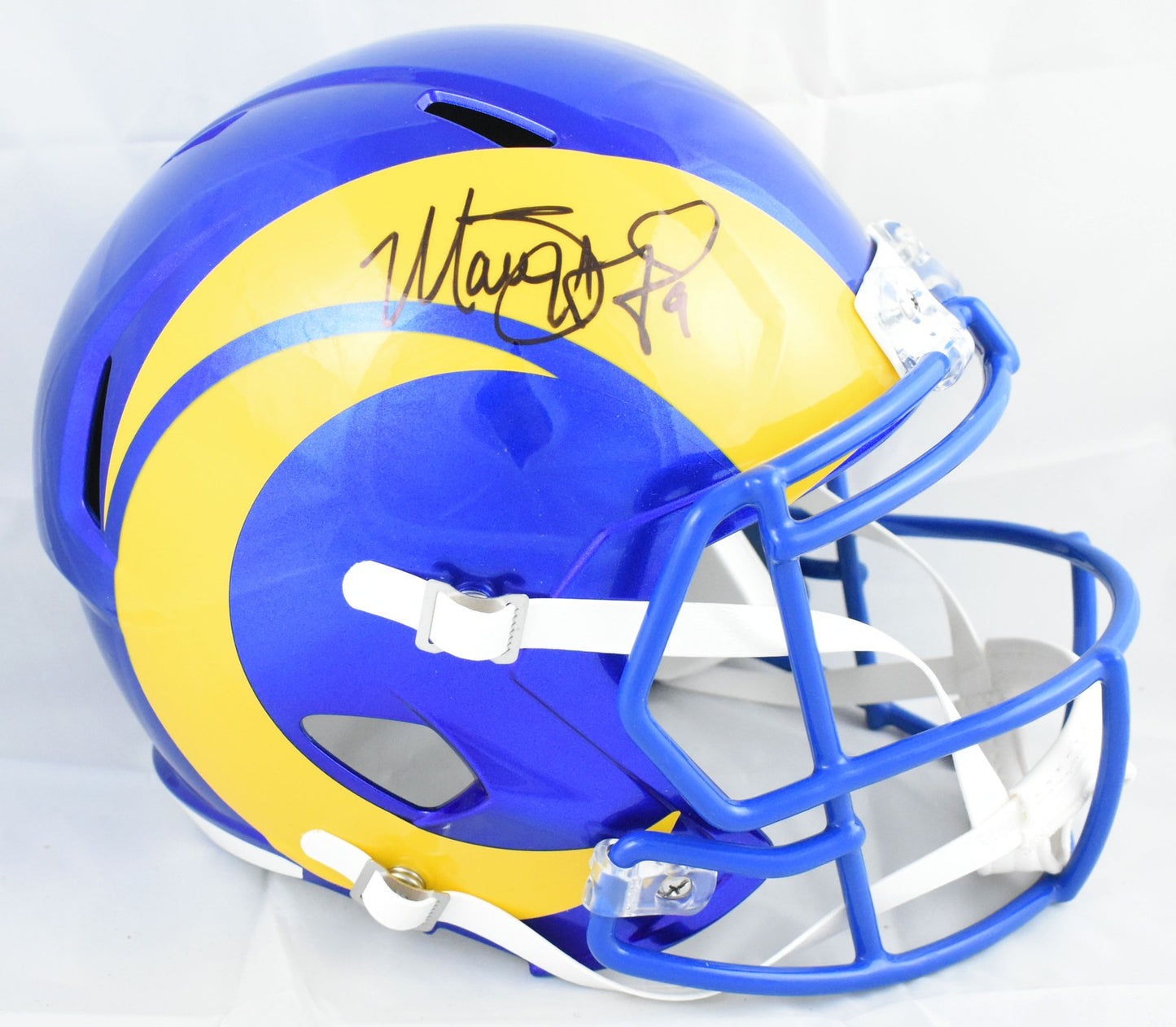 Matthew Stafford Signed Los Angeles Rams Full Size Speed Helmet