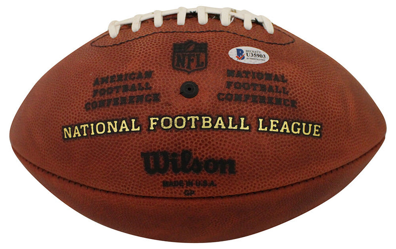 Brandon Marshall Signed Denver Broncos Official Team Issued Football