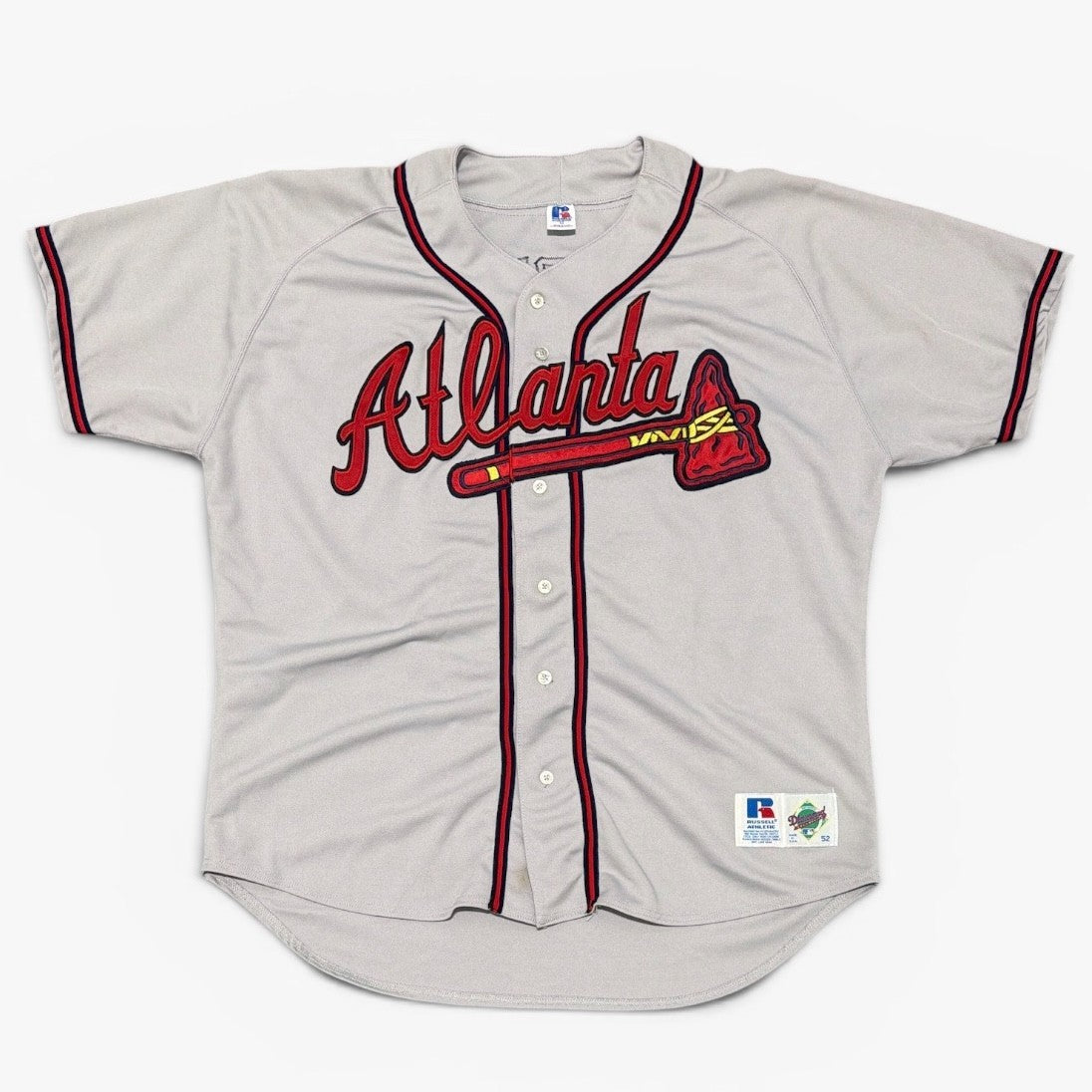 Chipper Jones Signed Atlanta Braves Russell Authentic Jersey - '99 NL MVP