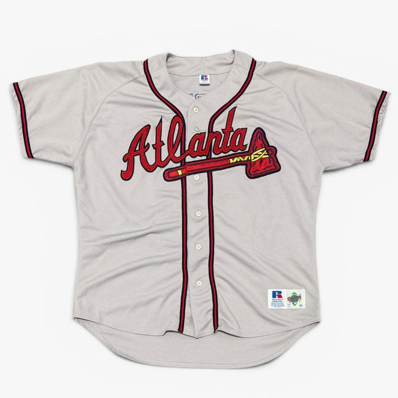 Chipper Jones Signed Atlanta Braves Russell Authentic Jersey - '99 NL MVP