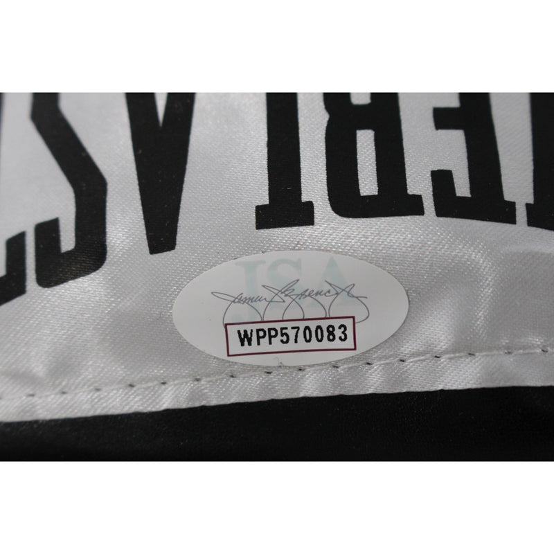 Pernell "Sweet Pea" Whitaker Autographed Black Everlast Boxing Glove