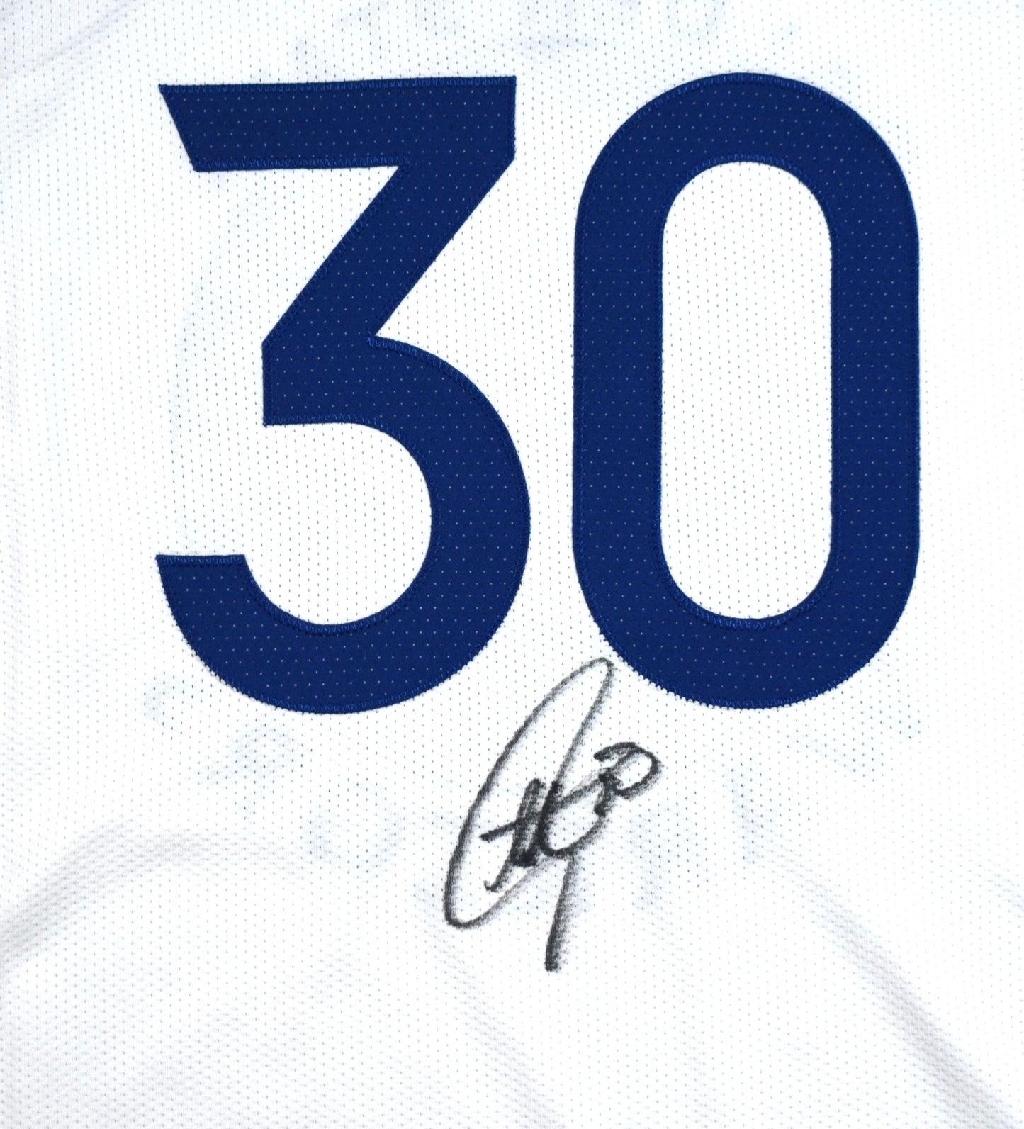 Steph Curry Autographed Golden State Warriors Nike Association Jersey