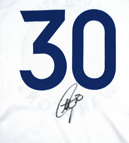 Steph Curry Autographed Golden State Warriors Nike Association Jersey
