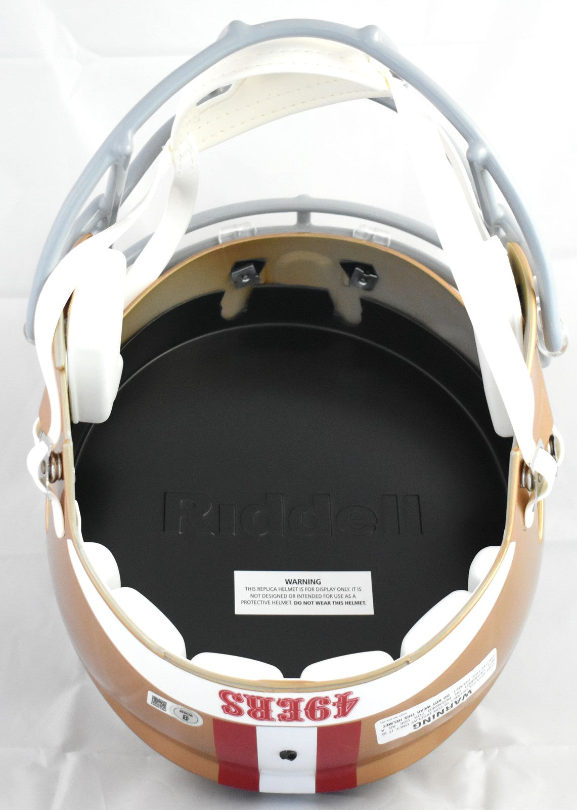 Frank Gore Autographed San Francisco 49ers Full Size Speed Helmet