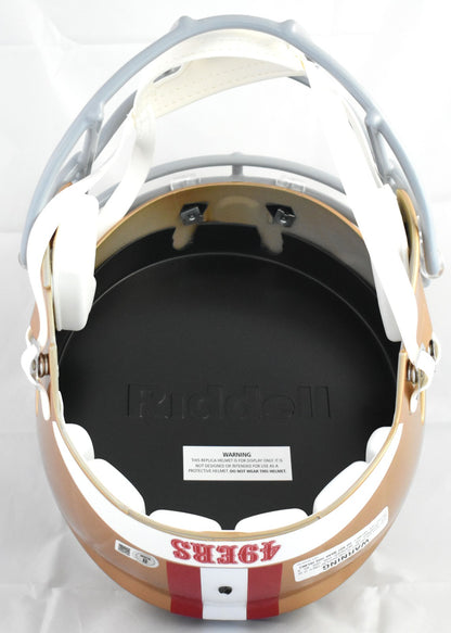 Frank Gore Autographed San Francisco 49ers Full Size Speed Helmet