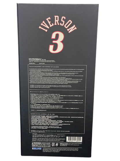 Allen Iverson Signed Philadelphia 76ers Enterbay 1/6 Scale Figurine #/30 UDA