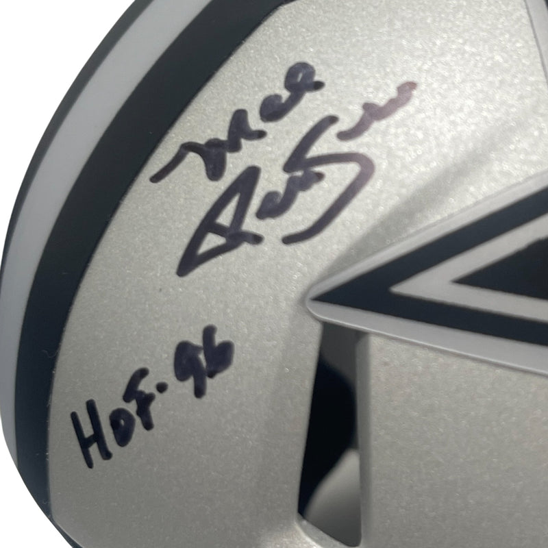 Mel Renfro Dallas Cowboys Signed Rave Mini Helmet (HOF '96)